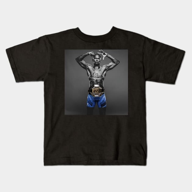 Israel 'Stylebender' Adesanya Kids T-Shirt by Fit-Flex